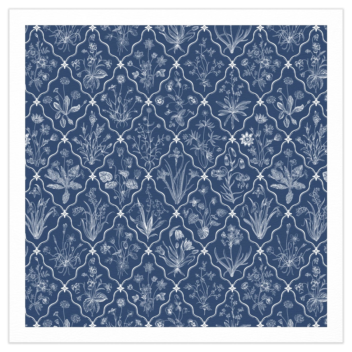 Pressed In Blue