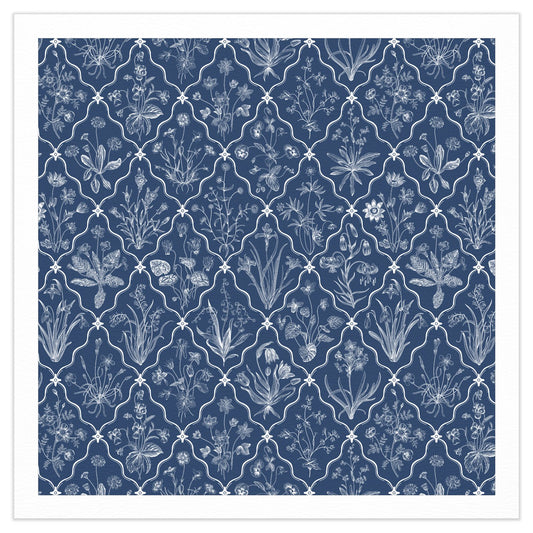 Pressed In Blue